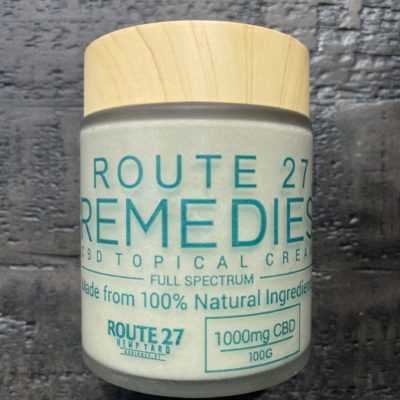 CBD Topical Cream – Route 27 Remedies