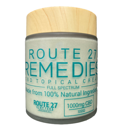 CBD Topical Cream – Route 27 Remedies