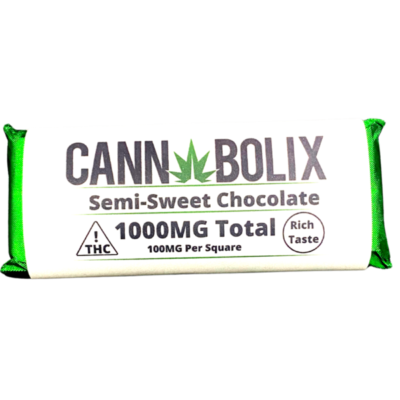 Cannabolix Delta-9 – Peanut Butter Chocolate Bar – 1000mg