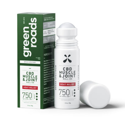 Green Roads Roll-On 750mg – Heat or Cool Relief
