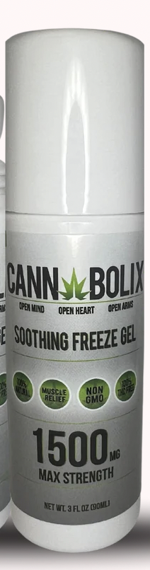 Soothing Freeze Gel CBD Roll On Relief (1500mg)